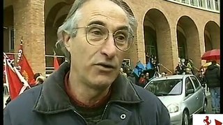 Senza lavoro e senza pensione: la disperazione di un uomo (Arezzo Tv, 12/12/2011)