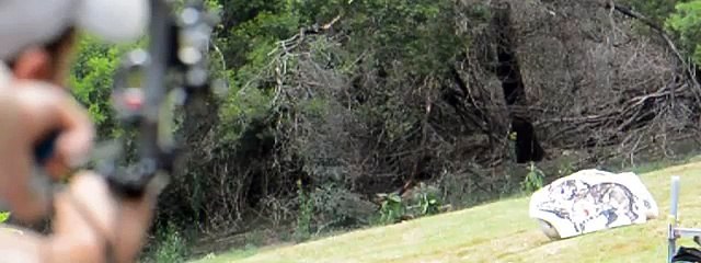 Slow Motion Archery Shot