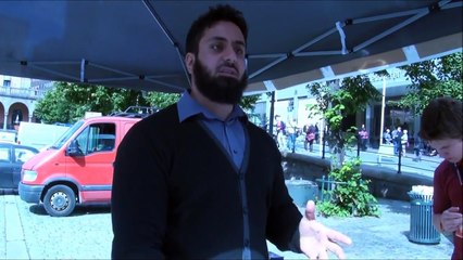 why do u need God ?  question by humanist to Hamza Tzortzis