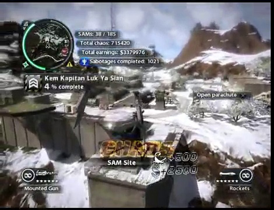 Just Cause 2 - Kem Kapitan Luk Ya Sian - military base