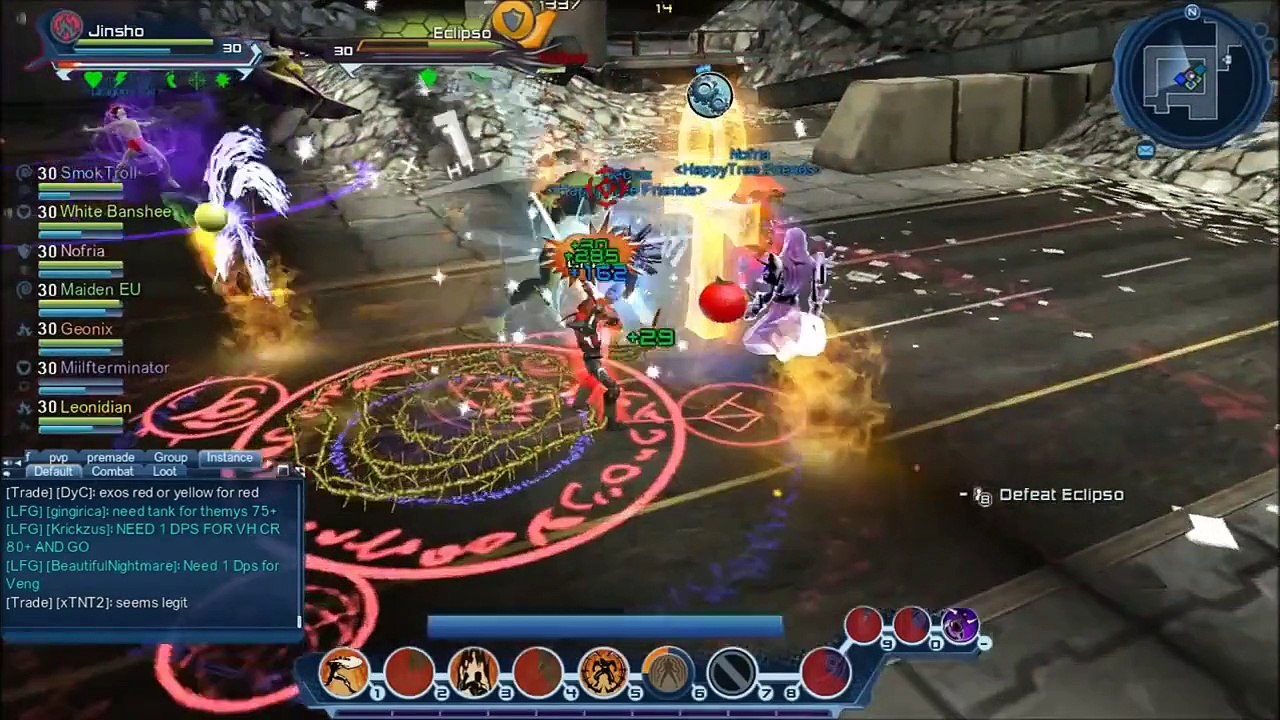 DCUO Fire Dps POV Eclipso 'GU23'  HappyTreeFriends