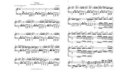 Maksim Mrvica - Tonci Huljic: Victory w/Sheet Music