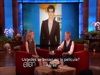 Emma Stone en The Ellen DeGeneres Show (Subtitulos en Español)