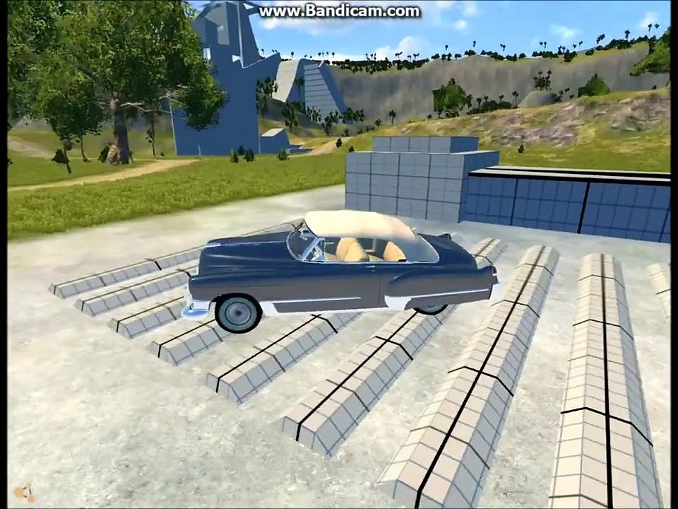 BeamNG Drive Alpha Crash Montage #2 - 1949 Cadillac HD