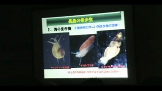 長島の自然を守る会・高島さんの発表（前半）