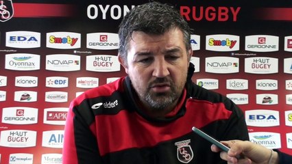 Point presse avant Castres / Oyonnax - 4ème journée Top 14