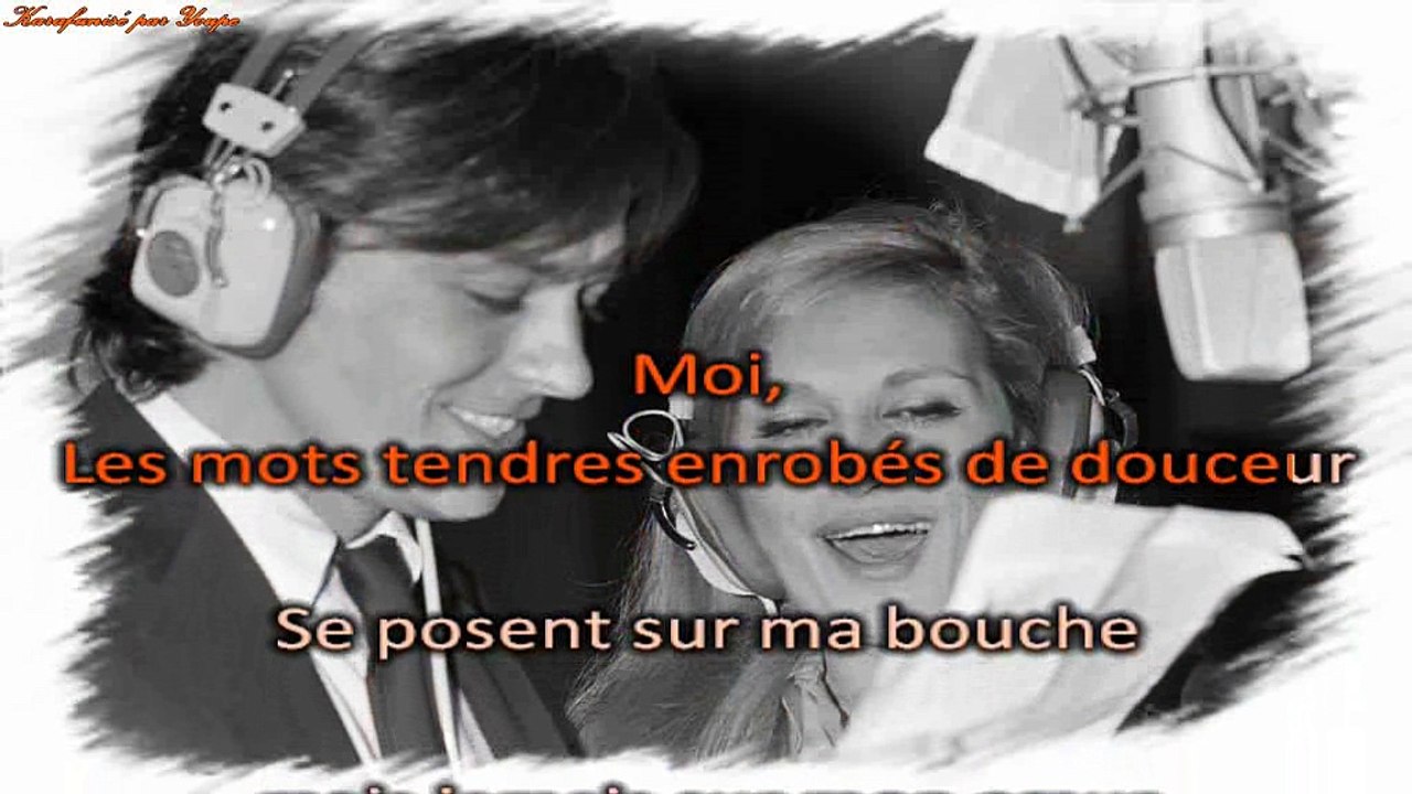 Karaoké - Dalida - Paroles paroles (avec voix homme) solo femme
