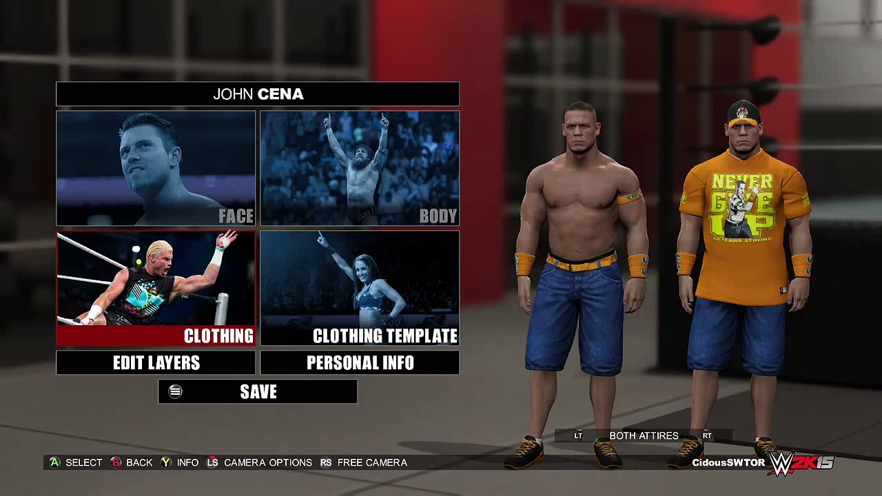 New John Cena attire