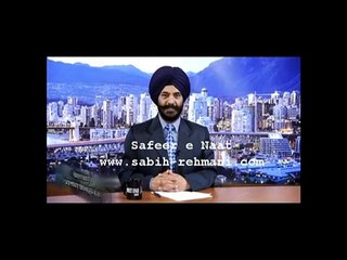 Sabih Rehmani Giving Interview In Harpreet Singh Show
