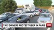 CNN Student News Learnning English June 26 2015 French taxi driver protest against Uber turns violen