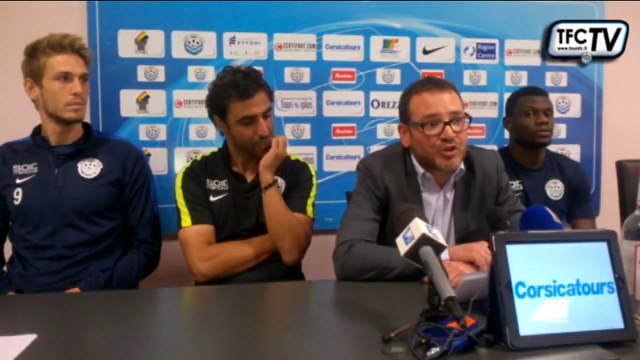 Présentation des dernières recrues du Tours FC