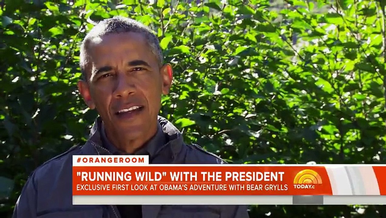 Les premières images de Obama chez Bear Grylls