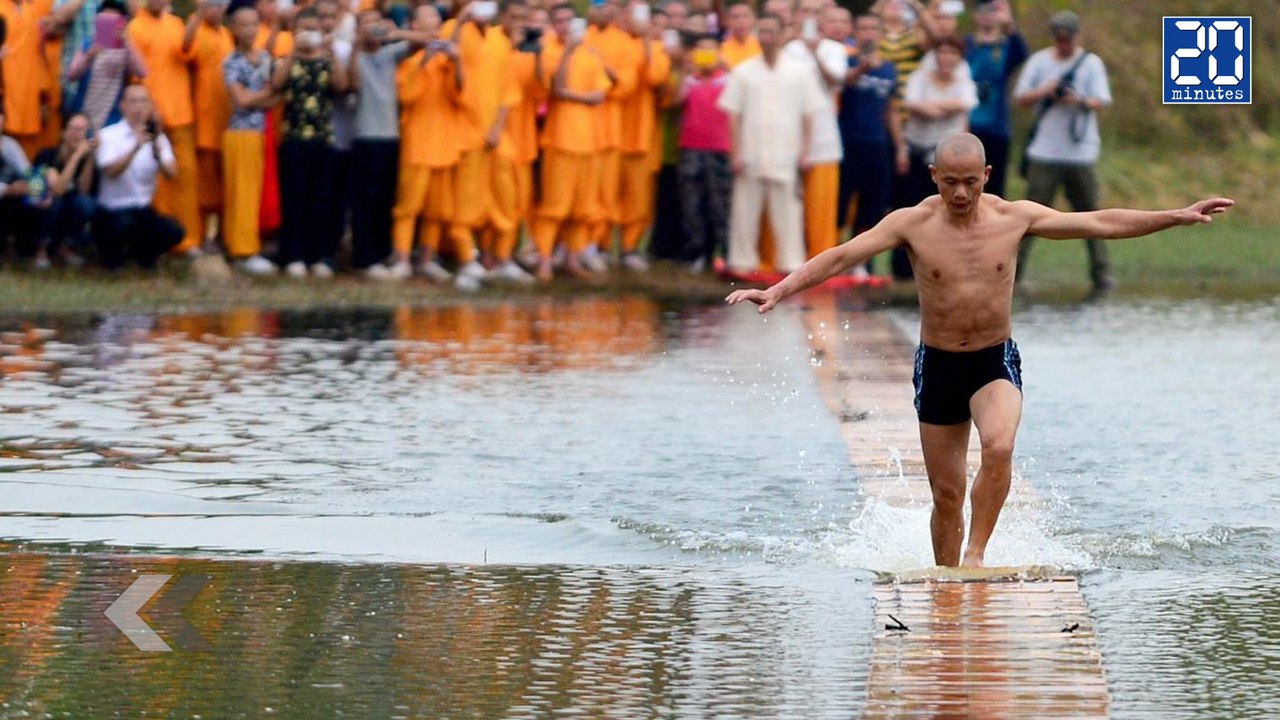 Un moine court 125 mètres sur l'eau (ou presque) ! - Le rewind du mardi 8 septembre 2015 !