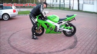 Funny Motorcycle Burnout Fail (Burnout Fails) - DDOF