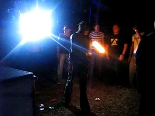 Devil Stick Fire Performance @"Magic Trip" Kampeche