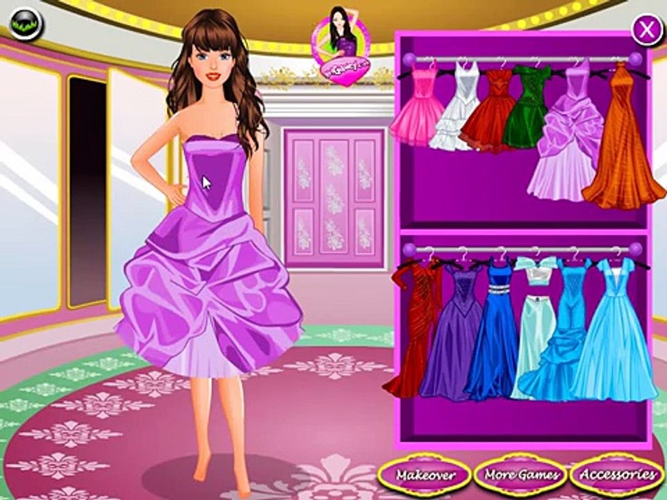 Barbie Make Up and Dress Up Games - Barbie Princess Dress Up - games for girls new 2015