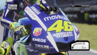 Motogp 15 Campionato con Rossi ITA PS4 #7 | Catalunya: HIGHSIDE AL PRIMO GIRO! [by AndrewZh]