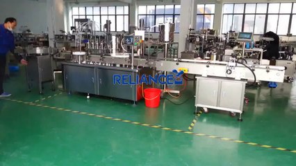 iodine (I) solution/ ethyl alcohol filling capping machine/розлив и закатка ал  колпачком