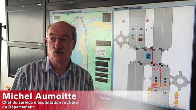 Anniversaire du pont de Saint-Nazaire : reportage au PC route de Nantes