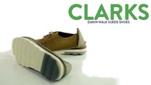 Clarks Dakin Walk Suede Shoes (For Men)