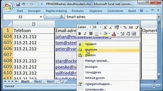 Tutorial: E-mailadressen filteren uit een EXCEL-bestand