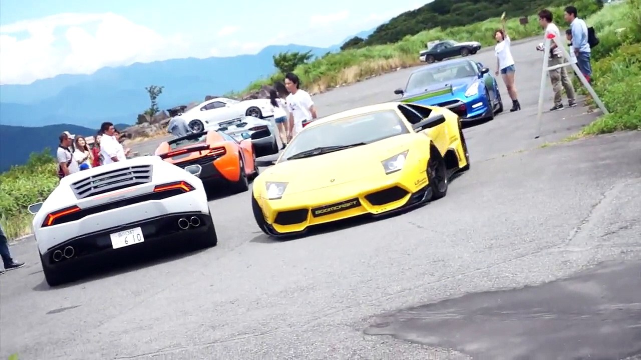 【ターンパイク】スーパーカー＆チューニングカー走行集!!/Huracan Running scene