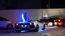 【爆音!電飾!フル加速!】深夜の首都高にスーパーカーが集合!! / super car night in Japan