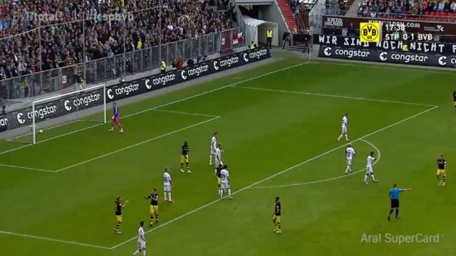 Adnan Januzaj First Goal for Dortmund | St. Pauli 0-2 Borussia Dortmund | Friendly - 08.09.2015