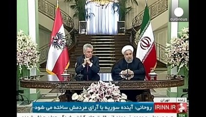 İran ve Avusturya liderleri Suriye krizini görüştü