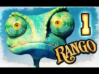 Rango Walkthrough Part 1 -- 100% Items (PS3, X360, Wii) Level 1 - Jenkins Cousins' Homestead