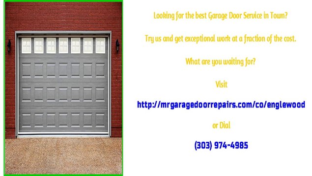 Englewood, CO Garage Door Repair Services