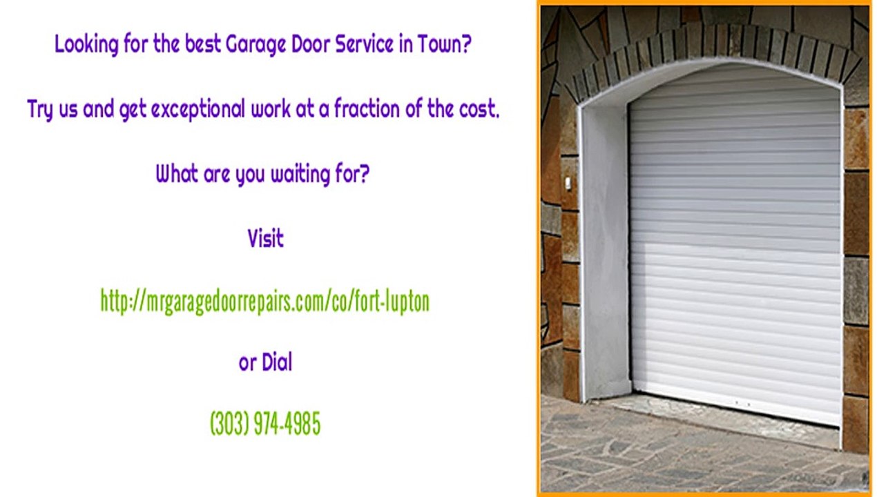 Garage Door Opener Repair Service in Fort Lupton, CO