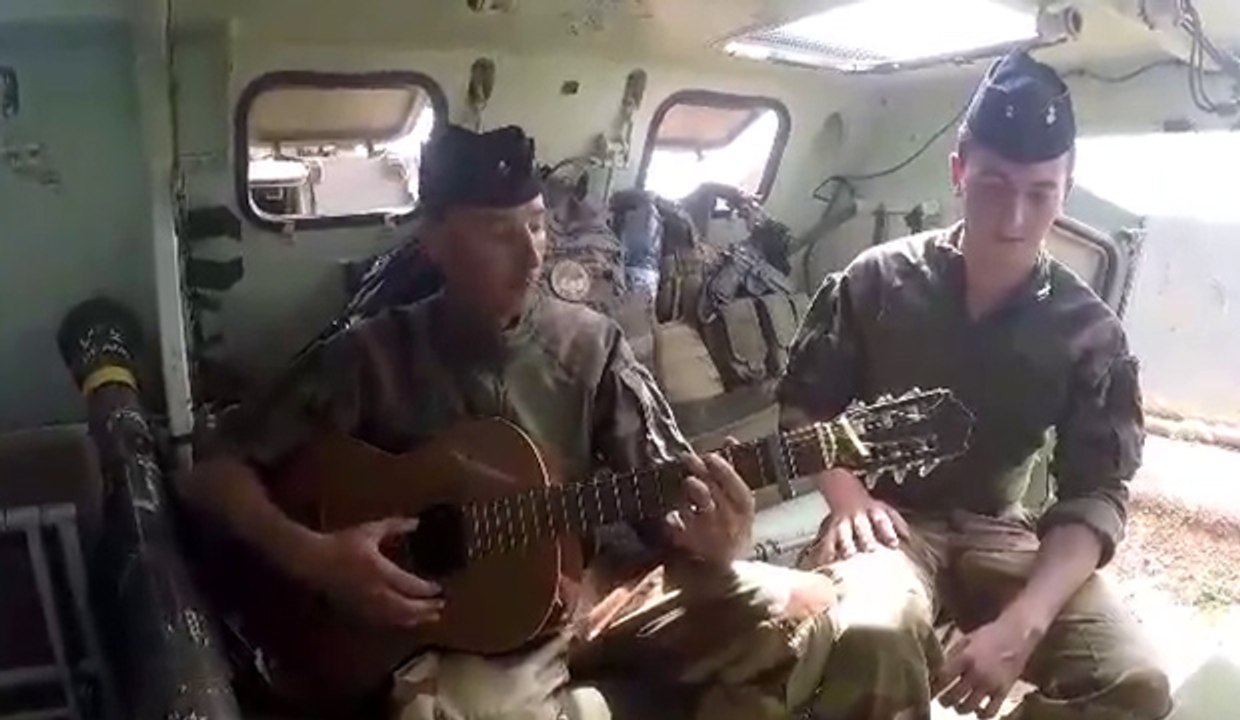 La chanson d'un soldat français au Mali