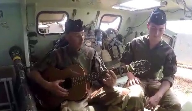 La chanson d'un soldat français au Mali