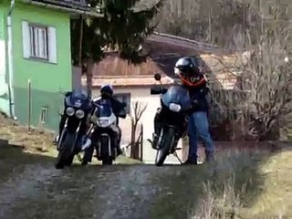 Honda Transalp & Yamaha TDM adventures - 15.03.2009