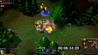 LoL - 125% lifesteal Olaf vs 125% lifesteal Olaf