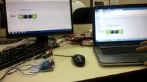 Led glow using Web publishing tool and Arduino on LabVIEW