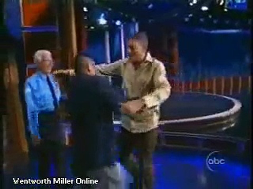 Wentworth Miller on Jimmy Kimmel Oct 2006