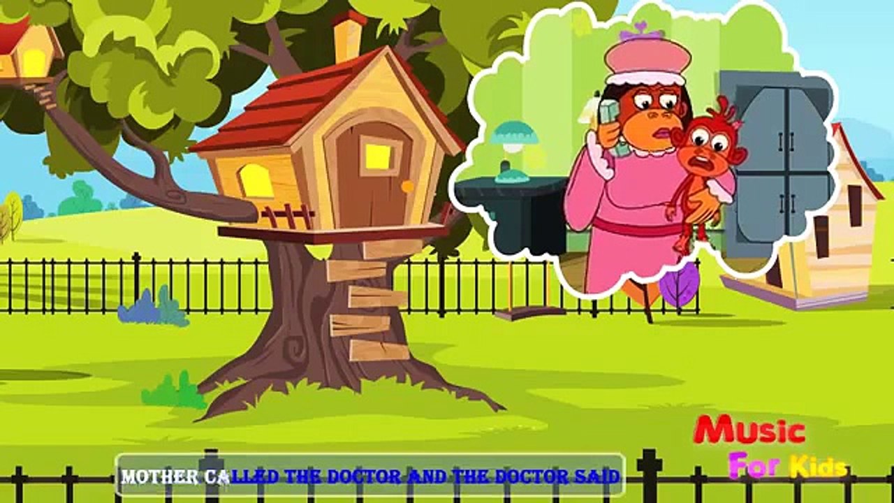 Five Little Monkeys | Nursery Rhymes Playlist for Children | Kids Songs Animal Songs