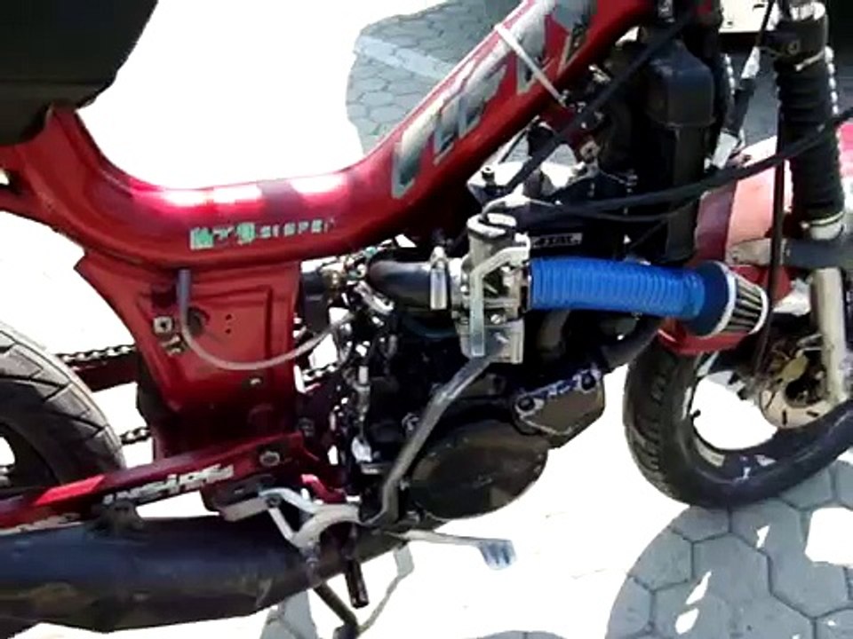 FIFTY TOP 50cc.. Con Motore Honda NS 125 F    ( FASE 2 di 4) PRIMO TEST