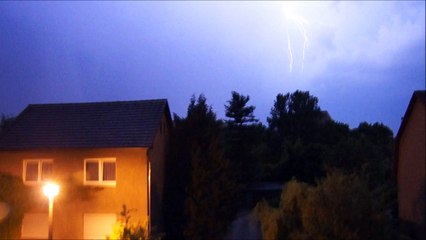 Gewitter über Berlin in der Nacht zum 1.Juli 2012 Sony a57 HD