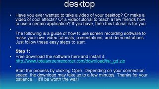 capture what's happening on your PC desktop screen with this software