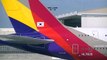 Asiana Airlines  A380, Welcome to Los Angeles & Aircraft Cargo Unloading