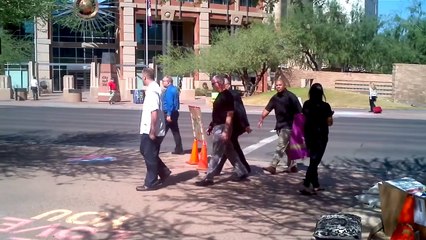 Occupy Phoenix Interviews Sheriff Joe Arpaio 10/21/11