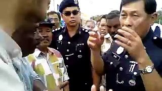 Ijok  : Police supporting BN - by-election 2007