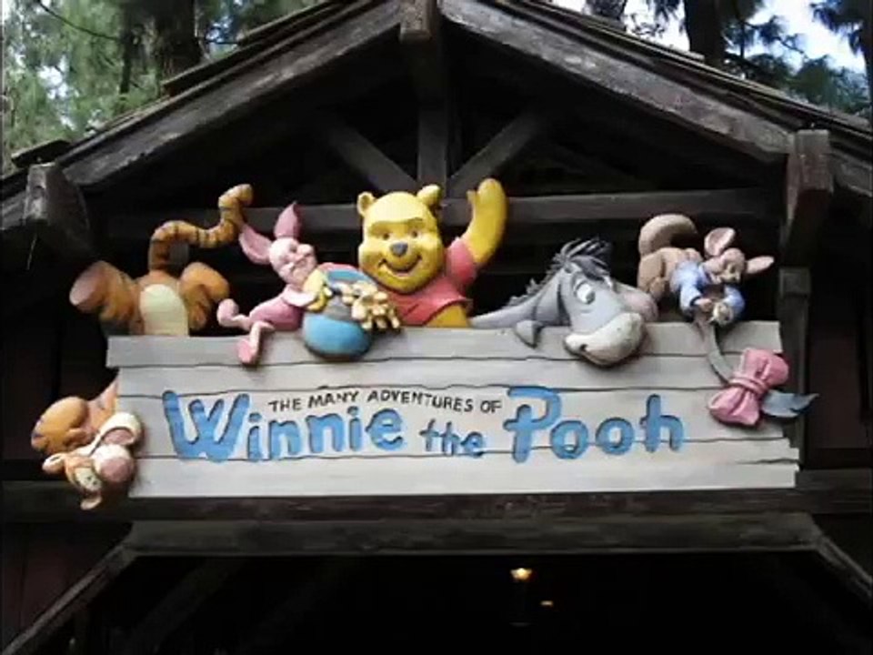 Disneyland Winnie The Pooh Ride Music Wonderful Things About Tiggers