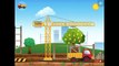Construction Trucks Cartoon for Children   Construction Game with Dump Trucks, Crane and Bulldozer