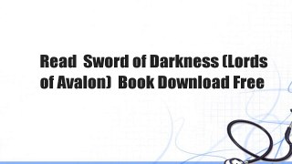 Read  Sword of Darkness (Lords of Avalon)  Book Download Free