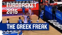 Antetokounmpo's Amazing Alley-Oop Dunk! - EuroBasket 2015