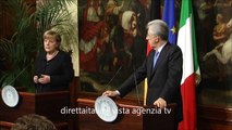 INCONTRO MONTI MERKEL